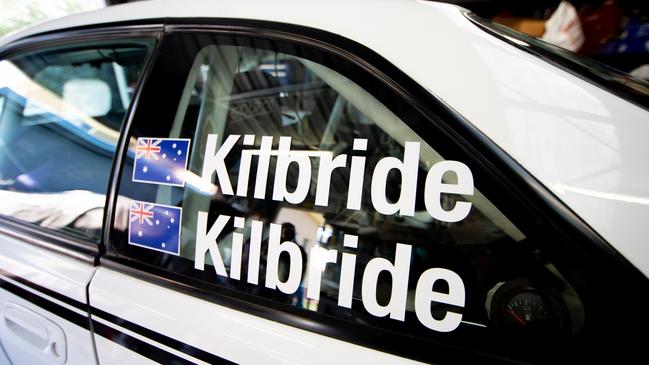 Jeff and Holly Kilbride are involved in rallying across southeast Queensland in their 1996 Toyota Levin. Picture: Dominika Lis