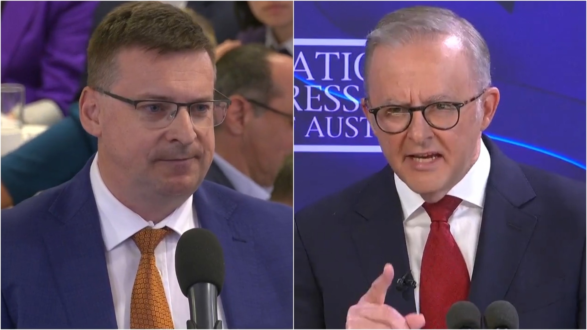 PM Albanese grilled on lies by Andrew Clennell at National Press Club