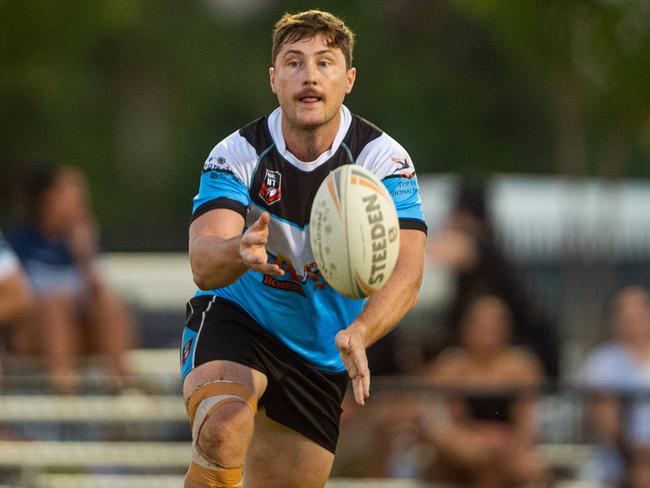 Northern Sharks captain Jacob Collie was overjoyed with the result. Picture: Che Chorley