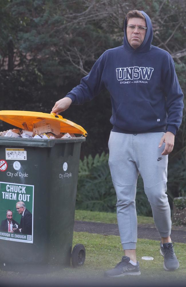 Jerome Laxale on Thursday morning. Picture: John Grainger