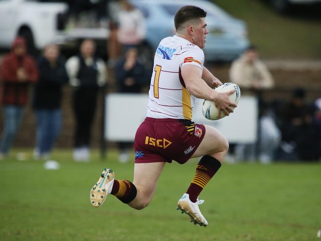 Thirlmere’s James Lee will be in action at Bradbury Oval in round 14. Picture Warren Gannon Photography