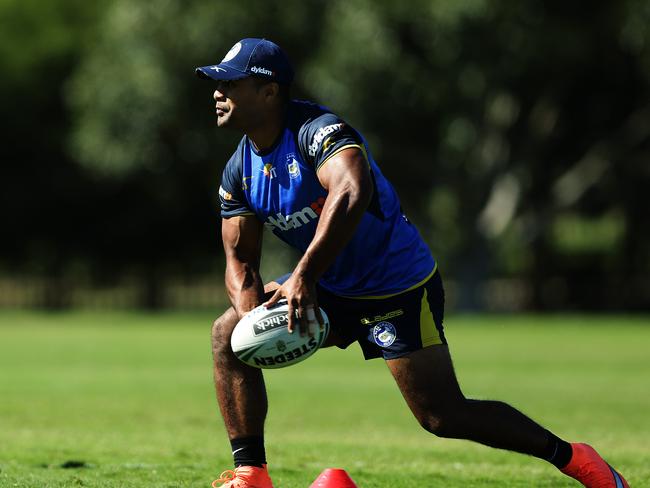 Michael Jennings will play his 200th NRL game against Manly. Pic Brett Costello