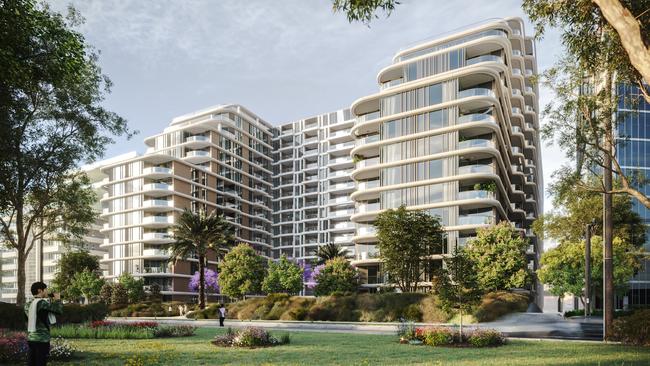 Keyworkers will be given discounted rents at the Aware Super development at 50-52 Queens Rd, Melbourne.