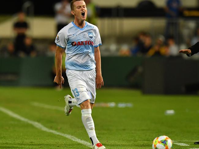 Brandon O'Neill followed his dream to become an A-League soccer star. Picture: AAP/Dean Lewins