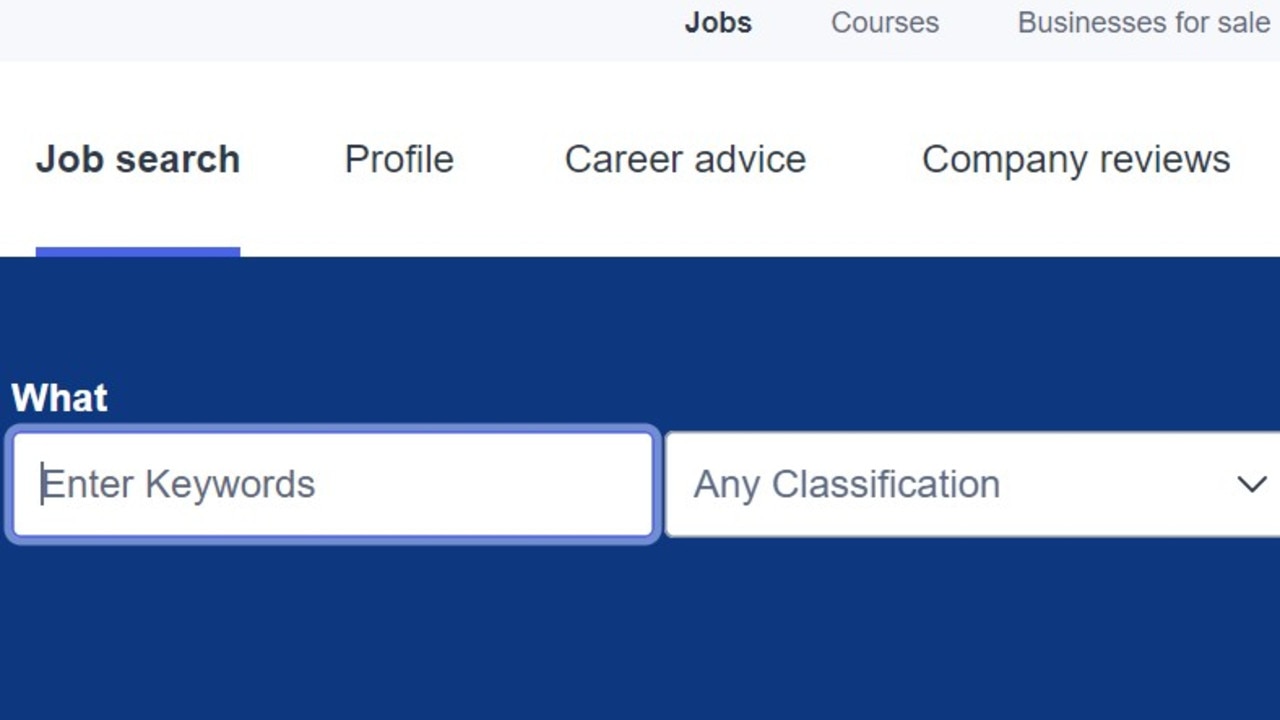 Jobseekers can still choose to search by industry using the classification drop down if they put WFH in the search bar.