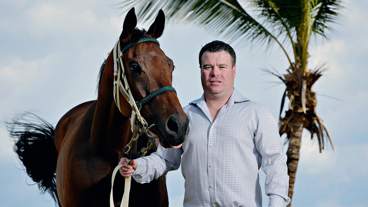 Victorian trainer Richard Laming with Folk Tales