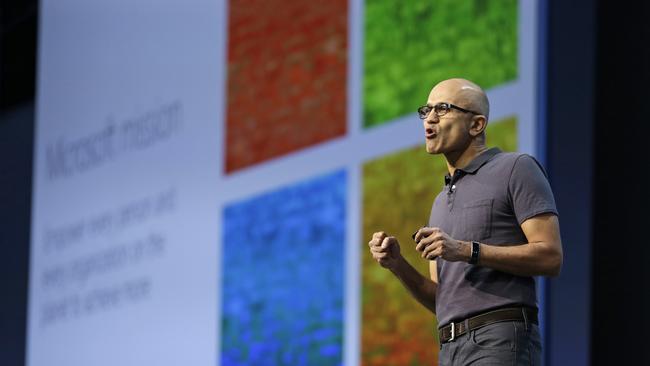 Microsoft CEO Satya Nadella wants to build intelligence and automation across the internet.