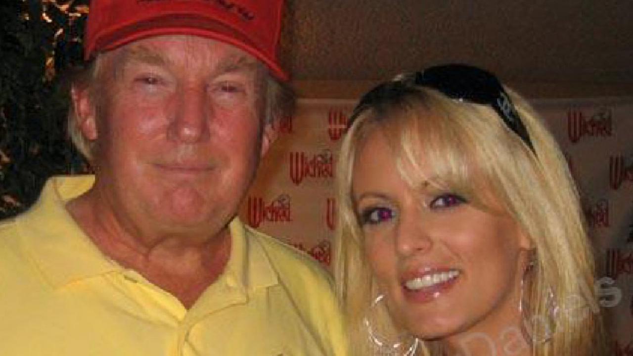 Donald Trump with Stephanie Clifford, whose stage name is Stormy Daniels, in a 2006 photo.