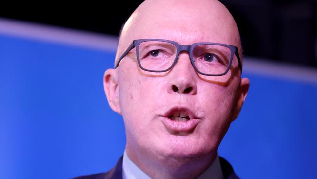 Liberal leader Peter Dutton said hate speech had ‘no place in modern Australia’.