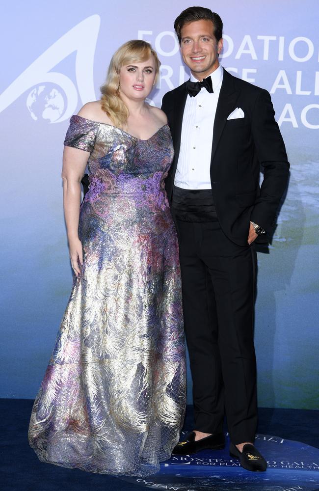 Rebel Wilson and Jacob Busch dated for a year. Picture: Pascal Le Segretain/Getty Images for La Fondation Prince Albert II de Monaco