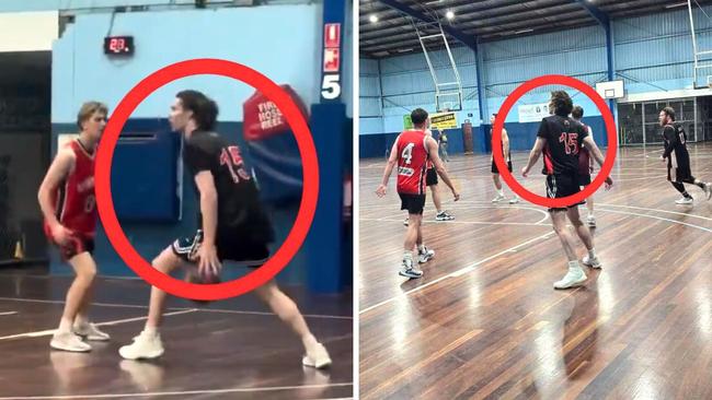 Josh Giddey in action. Photo: Instagram, @frankstonbball.