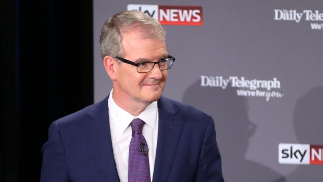 Opposition Leader Michael Daley Leader arrives. Picture: Damian Shaw