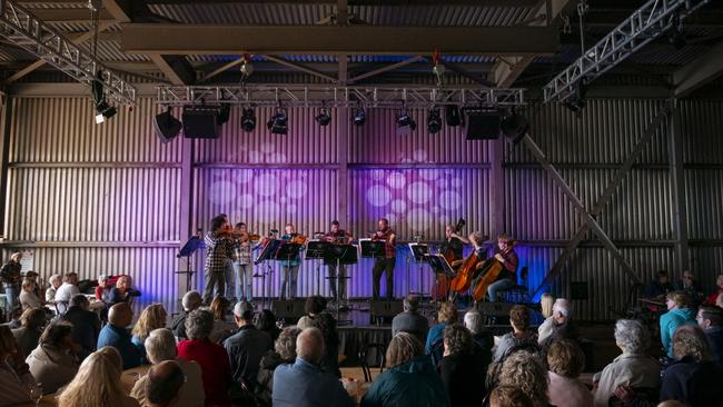 TSO Live Sessions involve orchestra musicians playing in unconvention places. Picture: Supplied