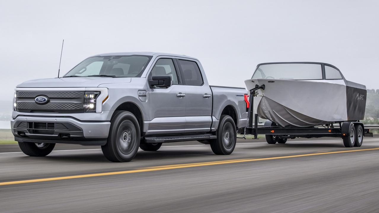 The F150 can tow a lot for a short distance. Picture: Supplied.