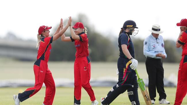 Central North recorded its first victory of the tournament over Riverina. Picture: Sue Graham