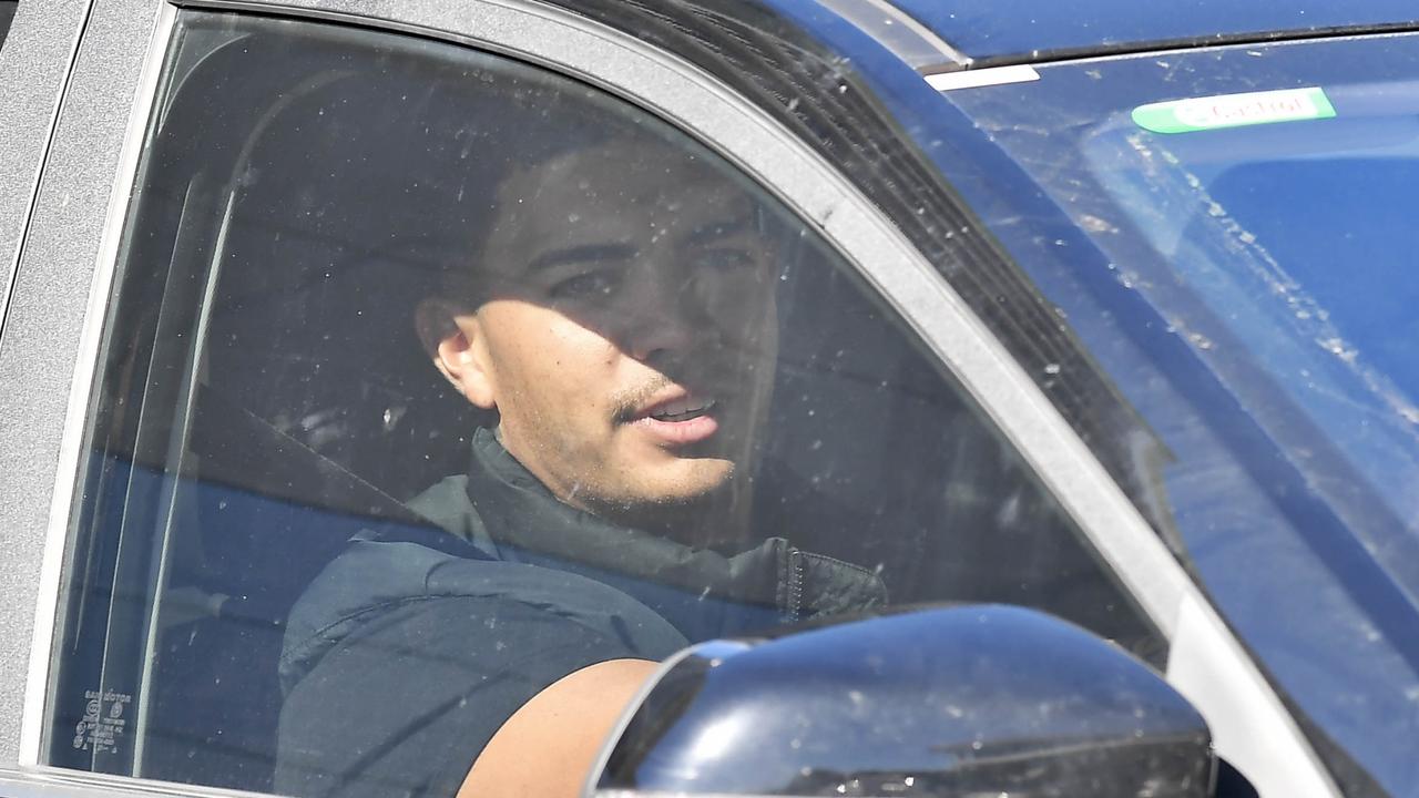 Manu Matangi Faiva leaving Maroochydore Court House. Picture: Patrick Woods.