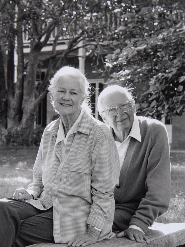 Arthur and Yvonne. Picture: Bundanoon Trust Archive