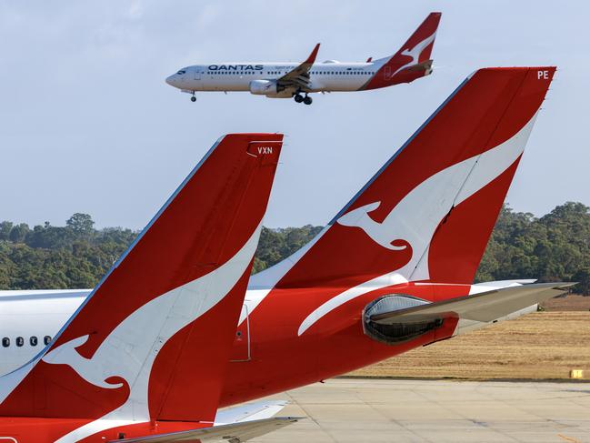 MELBOURNE, AUSTRALIA - NewsWire Photos MARCH 8, 2023. generic stock images of qantas aircraft at Melbourne AirportPicture: NCA NewsWire / David Geraghty