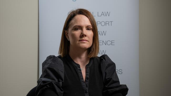 Barwon Community Legal Services CEO Bryanna Connell at their offices in Belmont. Picture: Brad Fleet