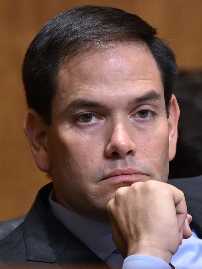 Senator Marco Rubio. Picture: AFP