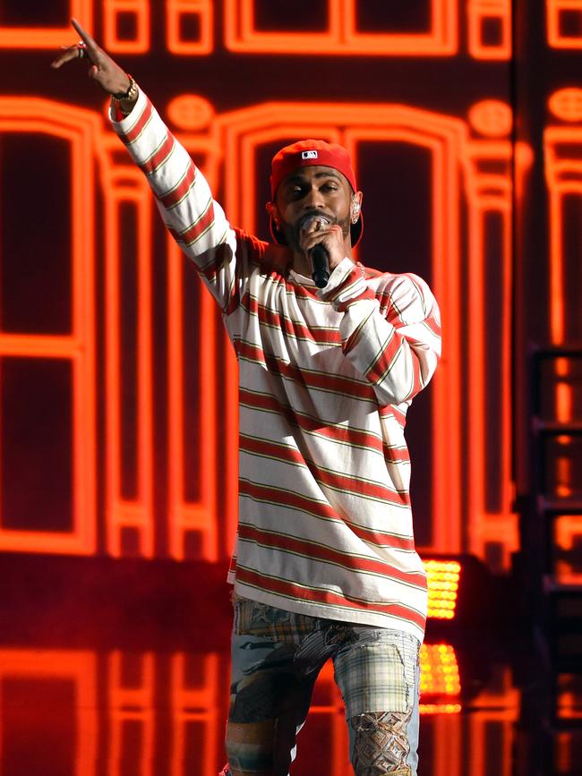 Big Sean performs onstage during the 2017 MTV Movie And TV Awards at The Shrine Auditorium on May 7, 2017 in Los Angeles, California. Picture: Getty
