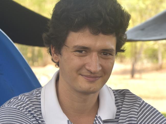 Leanyer Primary School teacher Joseph Collinson said teaching was a rewarding career and encouraged Australians to take the leap to Be That Teacher. Picture: Sierra Haigh