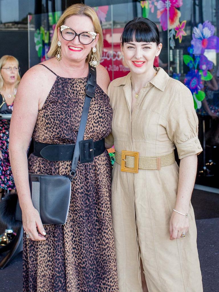 Liz Golding and Laura Churchill at the launch of Deanne Mayocchi and Julie Tomaszewski's BLOOM Collection at Lumiere Events, Brisbane. Socials: Damien Anthony Rossi | Picture: Kate Luke Photography