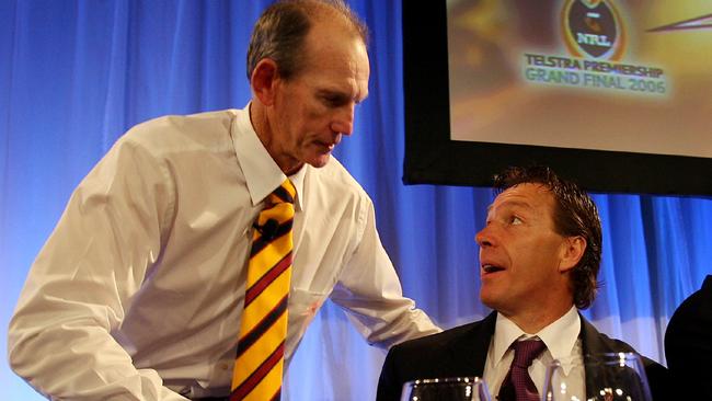 The two coaches have different styles but similar substance.