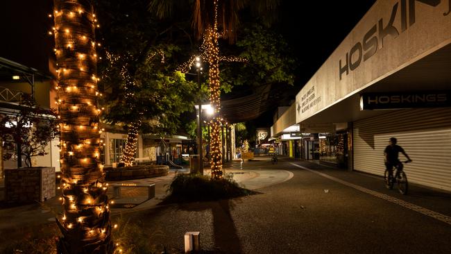 Darwin CBD during lockdown. Picture: Getty Images.