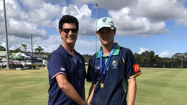 Shaun Smith’s performances for Riverina earned him the player of the tournament award. Photo: Alex Pichaloff.