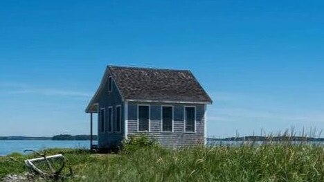 The little house has no bathrooms or neighbours. Picture: The Sun