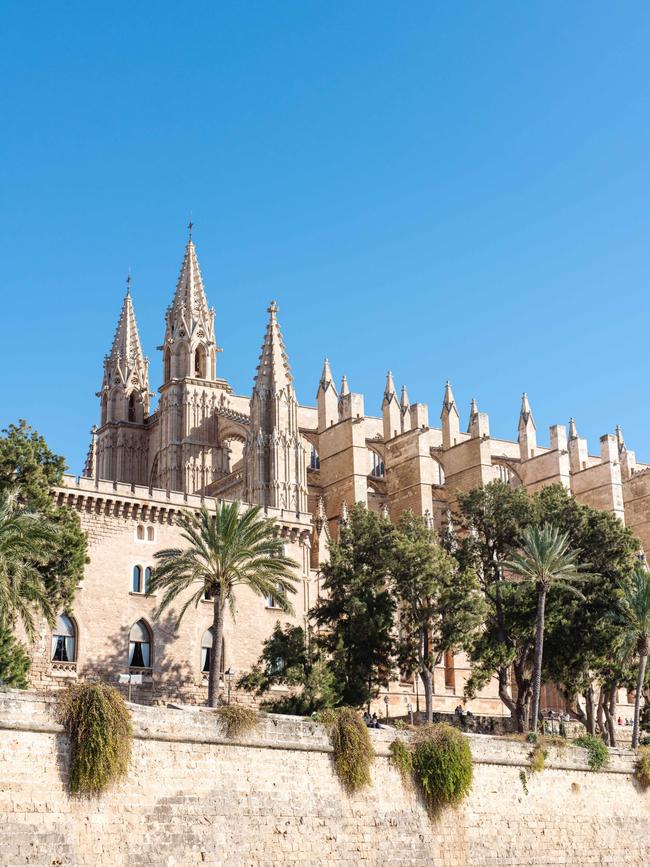 La Seu is the Gothic cathedral and architectural landmark in Palma’s old town. Picture: Ana Lui