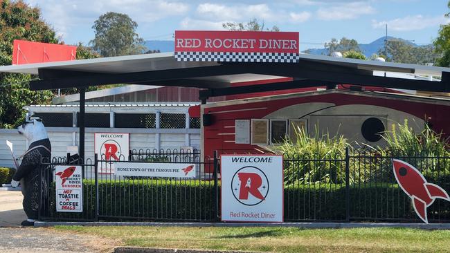 The Red Rocket Diner on the Bruce Highway at Bororen in Central Queensland.