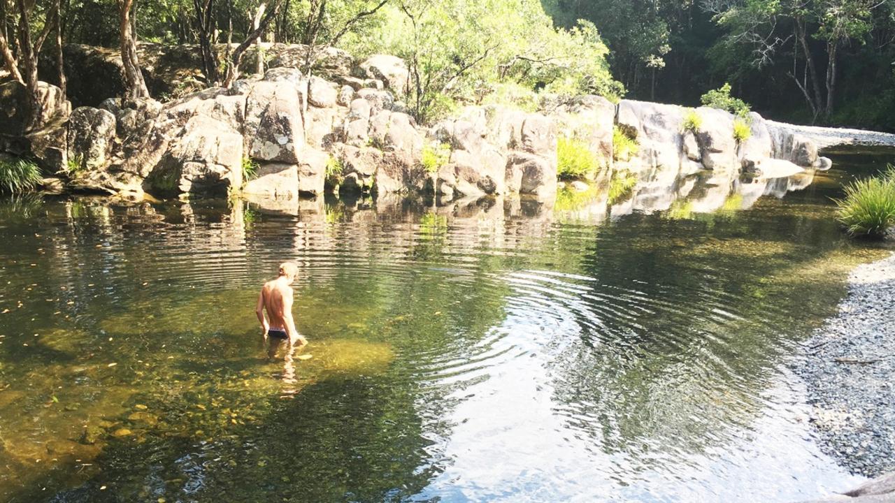 Testing in the water way indicated a presence of faecal matter leading to dangerous bacteria. Picture: Paul Ewart