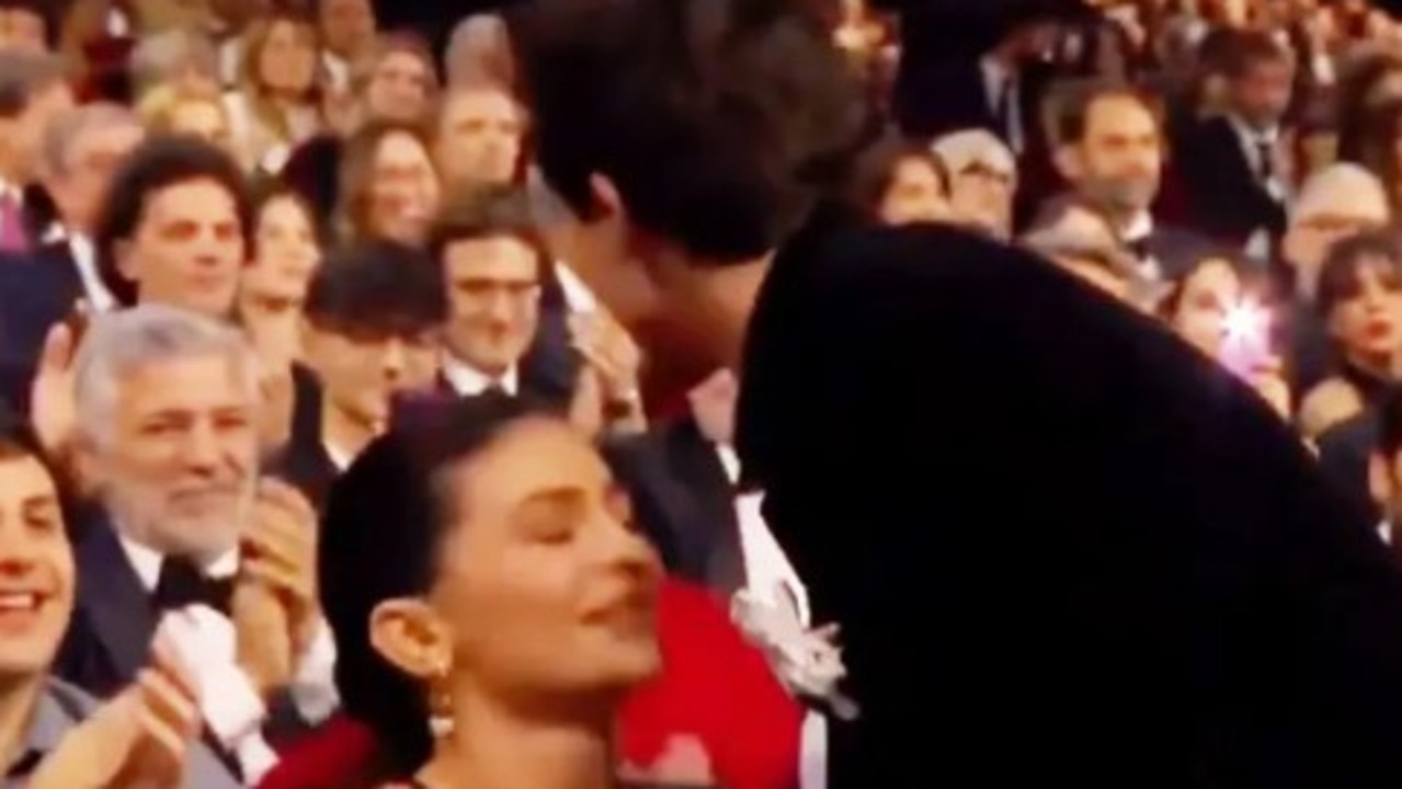 Celeb couple’s ‘embarrassing’ PDA fail