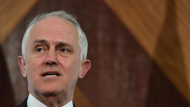 Prime Minister Malcolm Turnbull addresses the parliamentarian citizenship debacle. Picture: James Ross/AAP