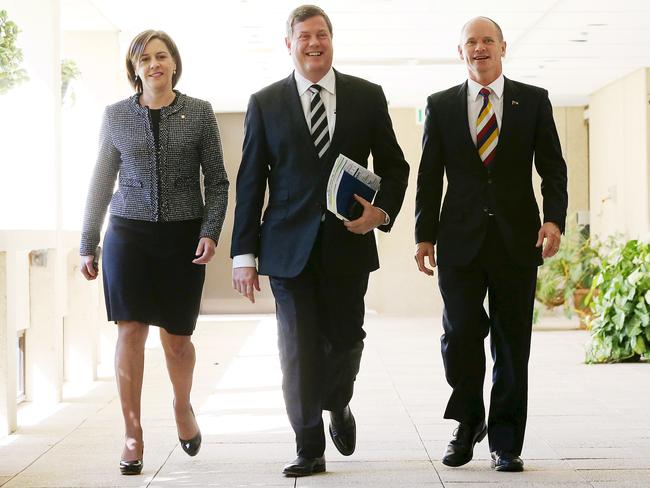 The Newman Government, including current LNP Leader Deb Frecklington, originally opposed New Acland’s expansion. Picture: Liam Kidston