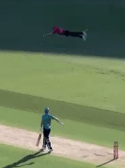 Sean Abbott went full superman.