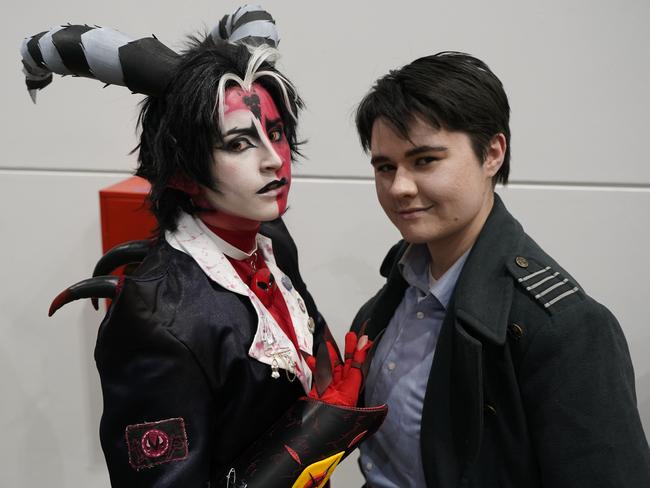 OZ Comic-Con Gallery. OZ comic at Melbourne Exhibition and Convention Centre. Emily Gazzola and Kayley McKenna . Picture: Valeriu Campan