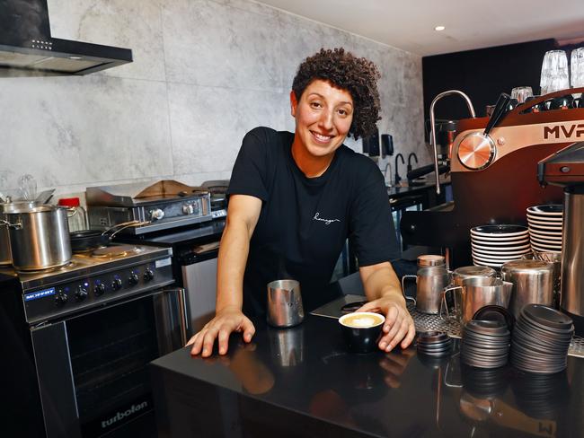 Cutting red tape would benefit cafe owners like Liza Chehade, who runs Homage in Parramatta. Picture: Richard Dobson