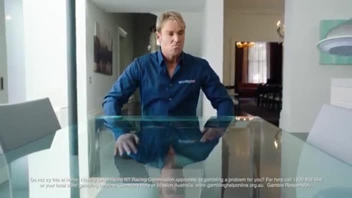 Sportingbet 'Warnie's fear of spiders' TV commercial