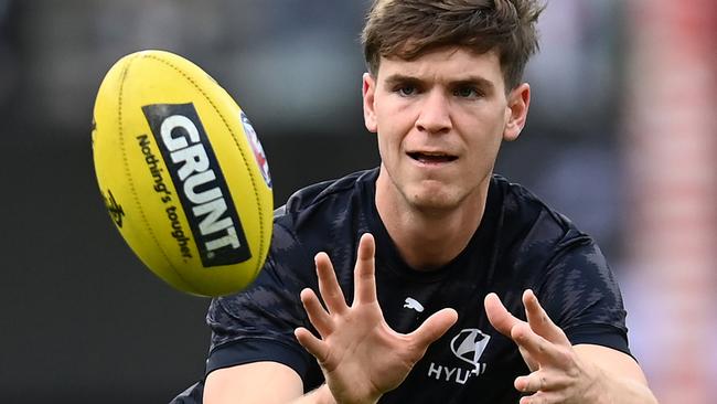 Paddy Dow is banging the door down with his VFL form. Picture: Getty Images