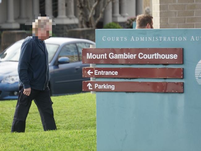 The 68-year-old Compton man appeared at the Mount Gambier District Court on Tuesday. Picture: Jessica Ball