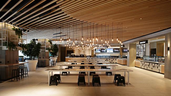 New food court of Northern Beaches Hospital. Picture: Adam Yip / Manly Daily