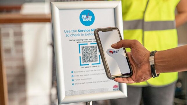 The vouchers will automatically appear for adults in the Service NSW app. Picture: Supplied