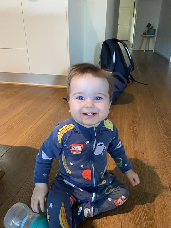 Thomas ‘Tommy’ Hepworth, 11 months old. Always full of smiles. A happy boy who is very busy and loves his family.