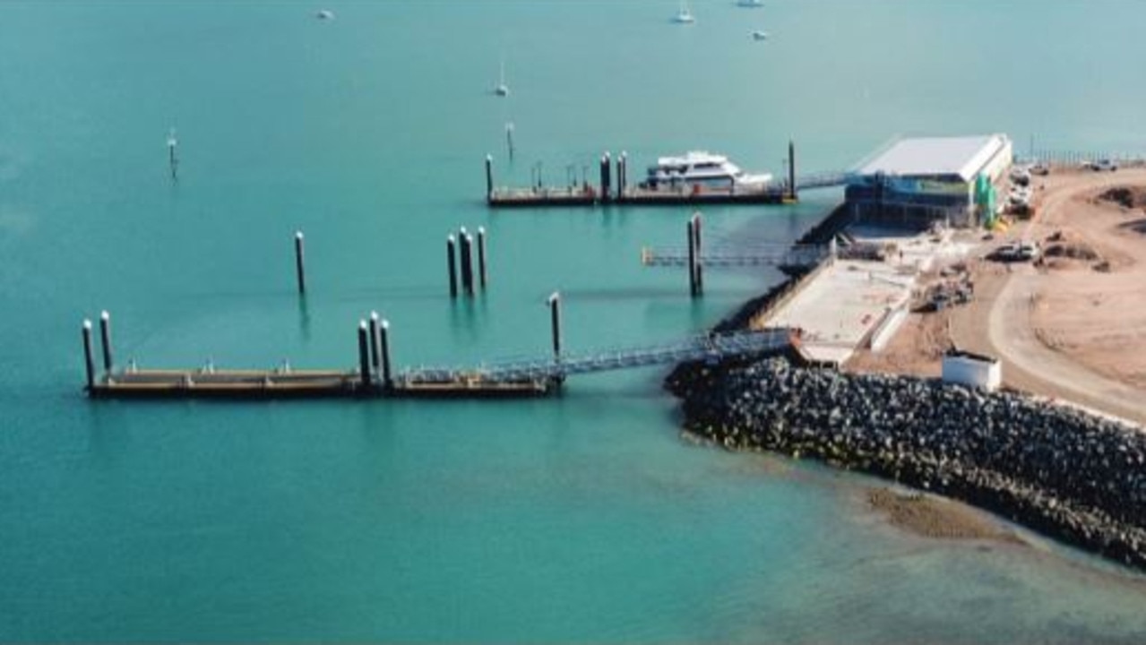 An image from Whitsunday Regional Council's July 2021 Shute Harbour project update.