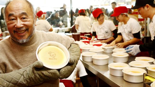 Uncle Tetsu opened his store after falling in love with Australian cream cheese. Picture: John Appleyard