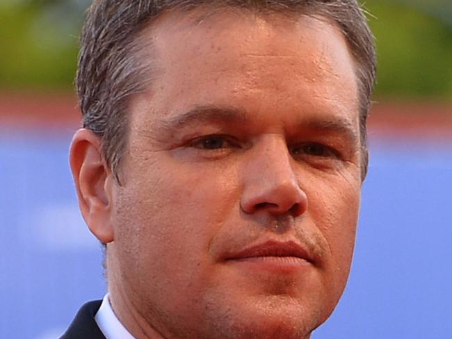 US star Matt Damon. Picture: AFP/Filippo Monteforte