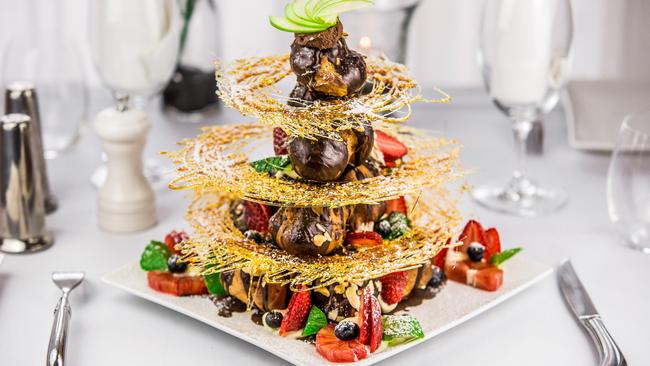 Allure on Currumbin is famous for its croquembouche. Photo supplied.